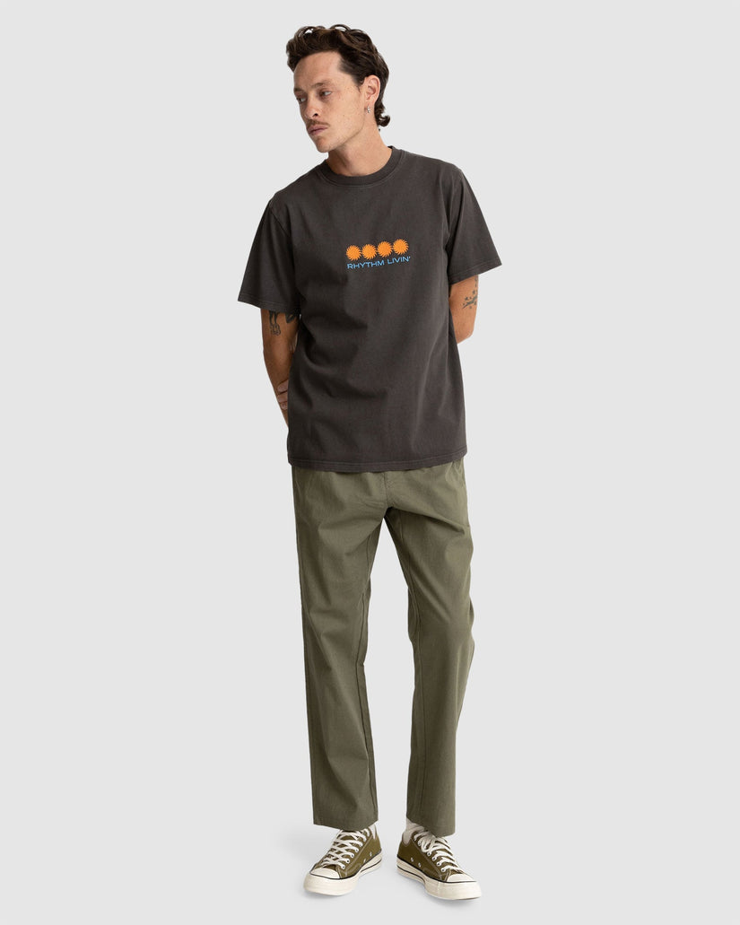 MENS SETTING VINTAGE SHORT SLEEVE T-SHIRT