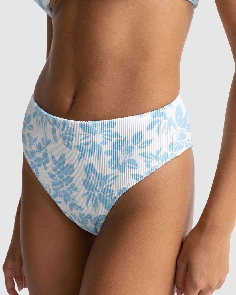 WOMENS GRACE FLORAL HI WAIST BIKINI BOTTOMS