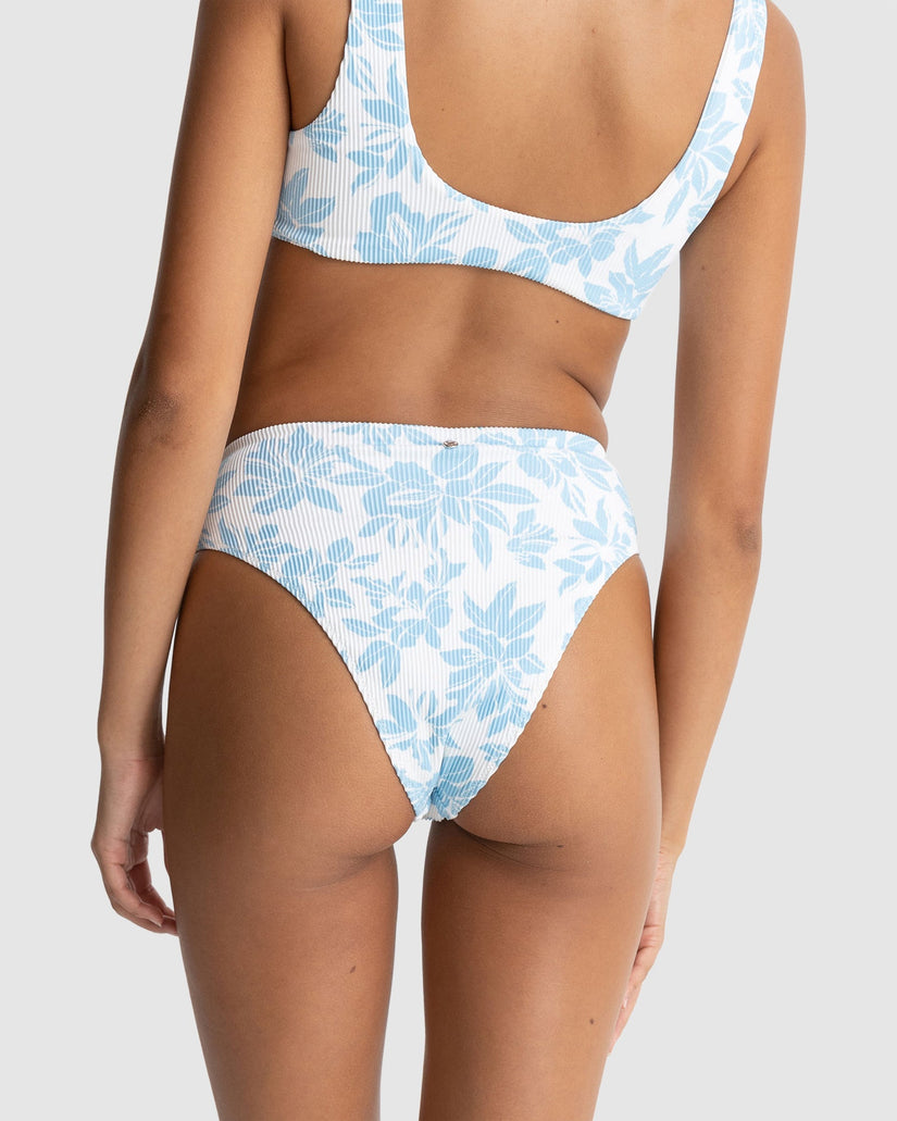 WOMENS GRACE FLORAL HI WAIST BIKINI BOTTOMS