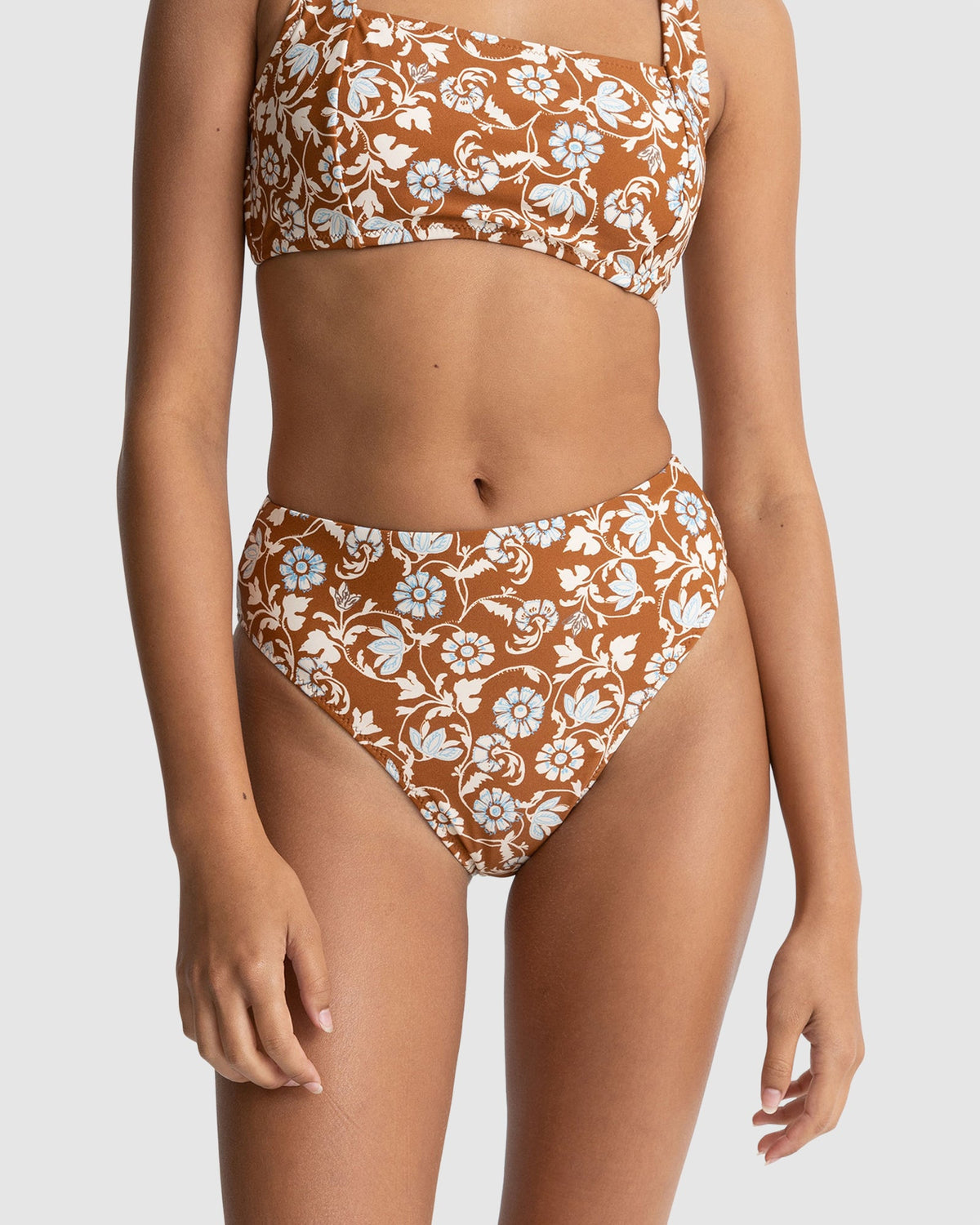 WOMENS HIGHLAND PAISLEY HOLIDAY BIKINI BOTTOMS