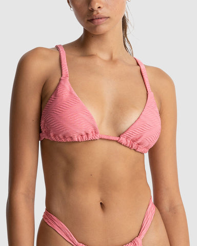 WOMENS CASTAWAY SOFT STRAP SLIDE BIKINI TOP