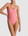 WOMENS CASTAWAY SCOOP NECK ONE PIECE
