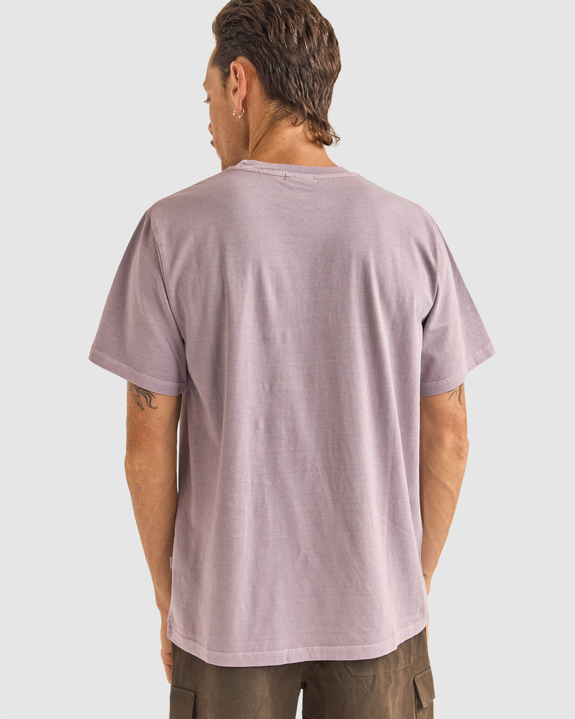 MENS SWIRL VINTAGE SHORT SLEEVE T-SHIRT