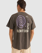 Mens Snail Vintage T-Shirt