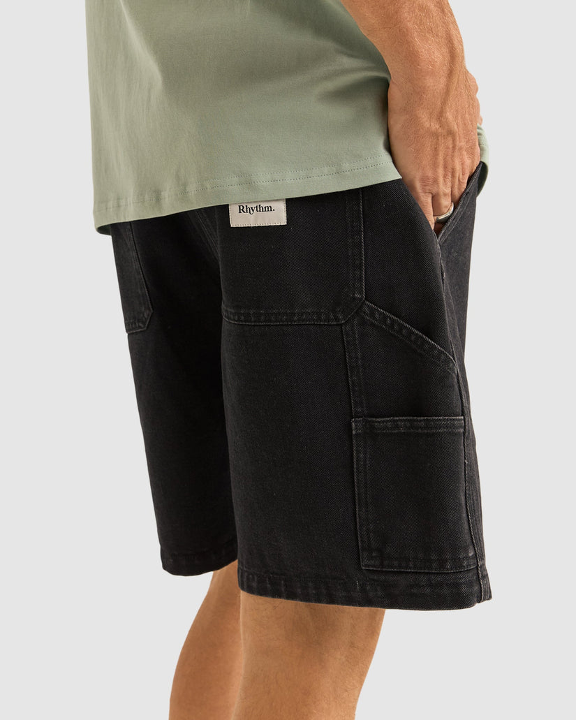 MENS CARPENTER DENIM SHORTS