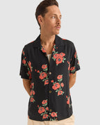 MENS FLORAL SHORT SLEEVE SHIRT