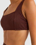 WOMENS AMAZON PANELLED SUPPORT UNDERWIRE BIKINI TOP