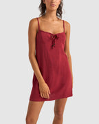 WOMENS SEACOAST KEYHOLE SLIP DRESS