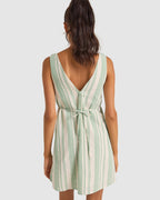 WOMENS DINERO STRIPE MINI DRESS