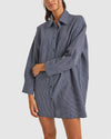 Womens Shirt Mini Dress