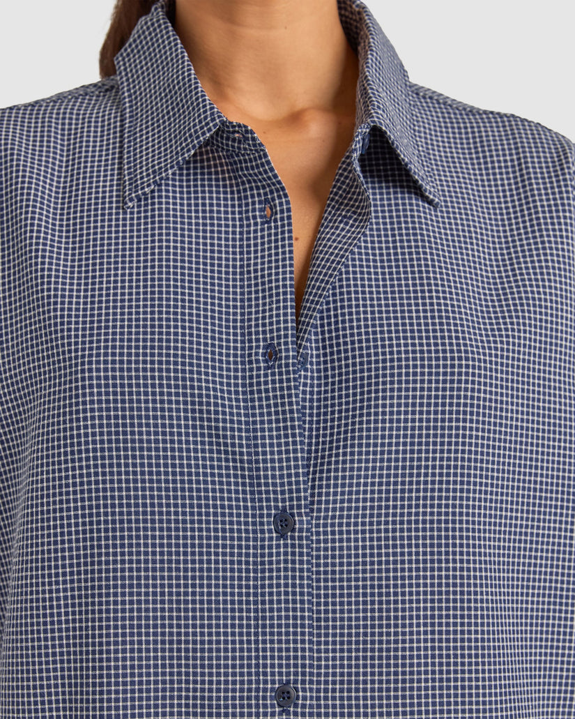 Womens Shirt Mini Dress