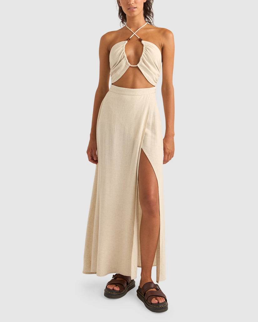 WOMENS SANTANA CUT OUT MAXI DRESS