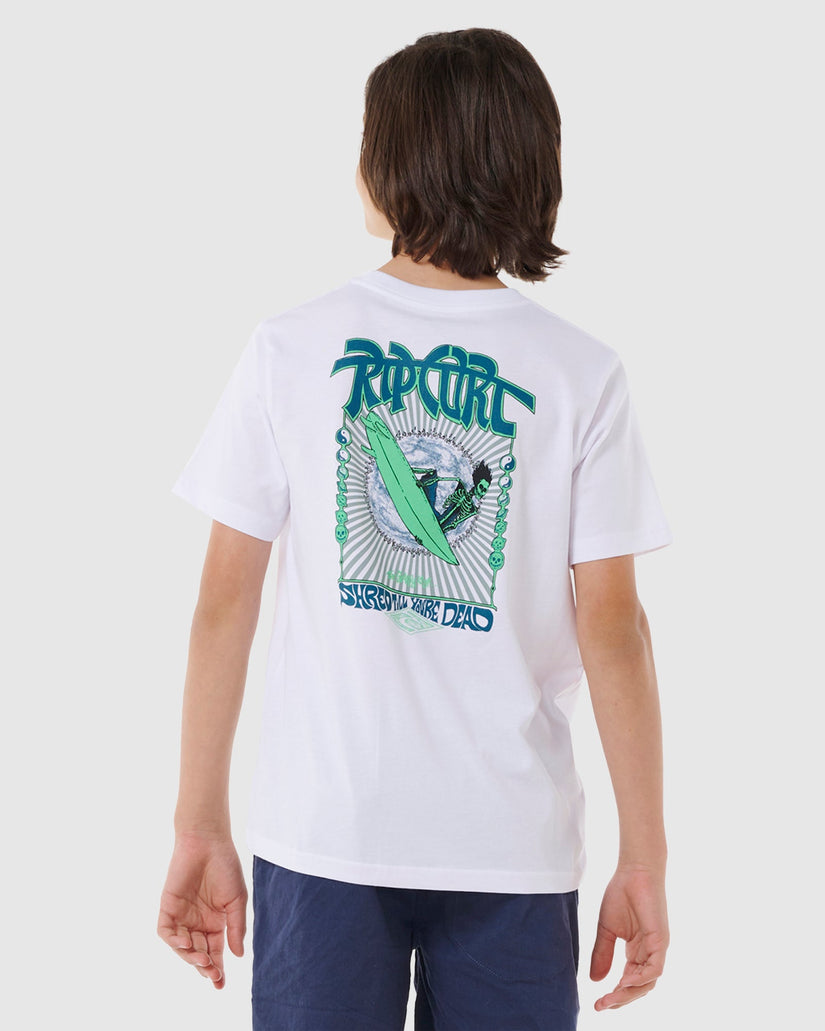 BOYS 8-16 SHRED TILL DEAD T-SHIRT