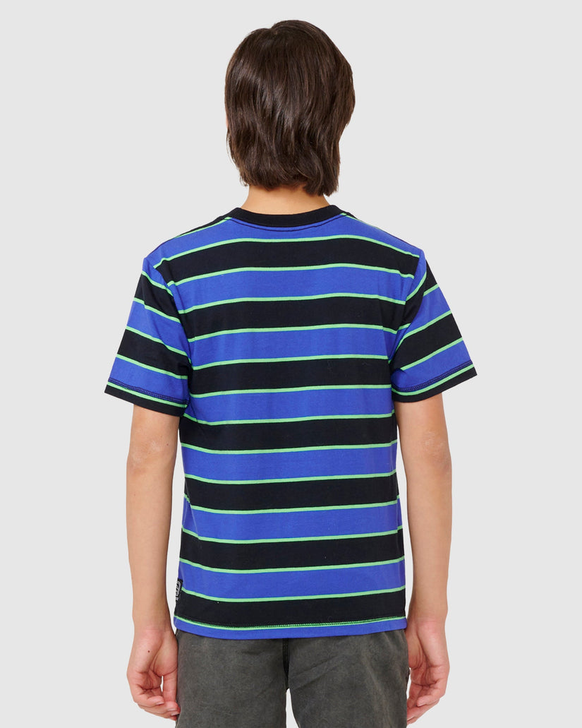 BOYS 8-16 ARCHIVE STRIPE T-SHIRT