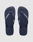Mens Rubber Logo Thongs