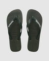 Mens Rubber Logo Thongs