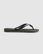 Mens Rubber Logo Thongs