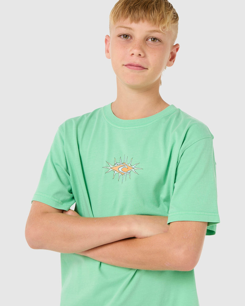 Boys 8-16 Raw Energy Skull T-Shirt