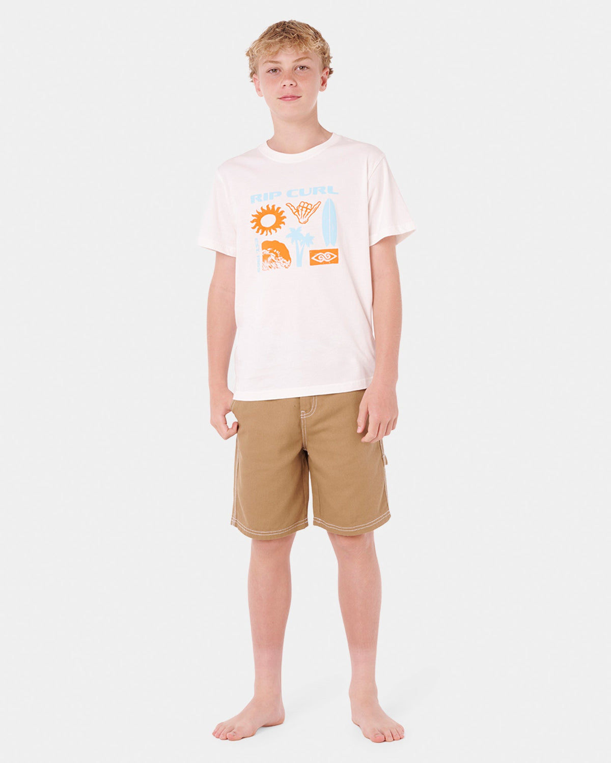Boys 8-16 Island Paradiso Logo T-Shirt