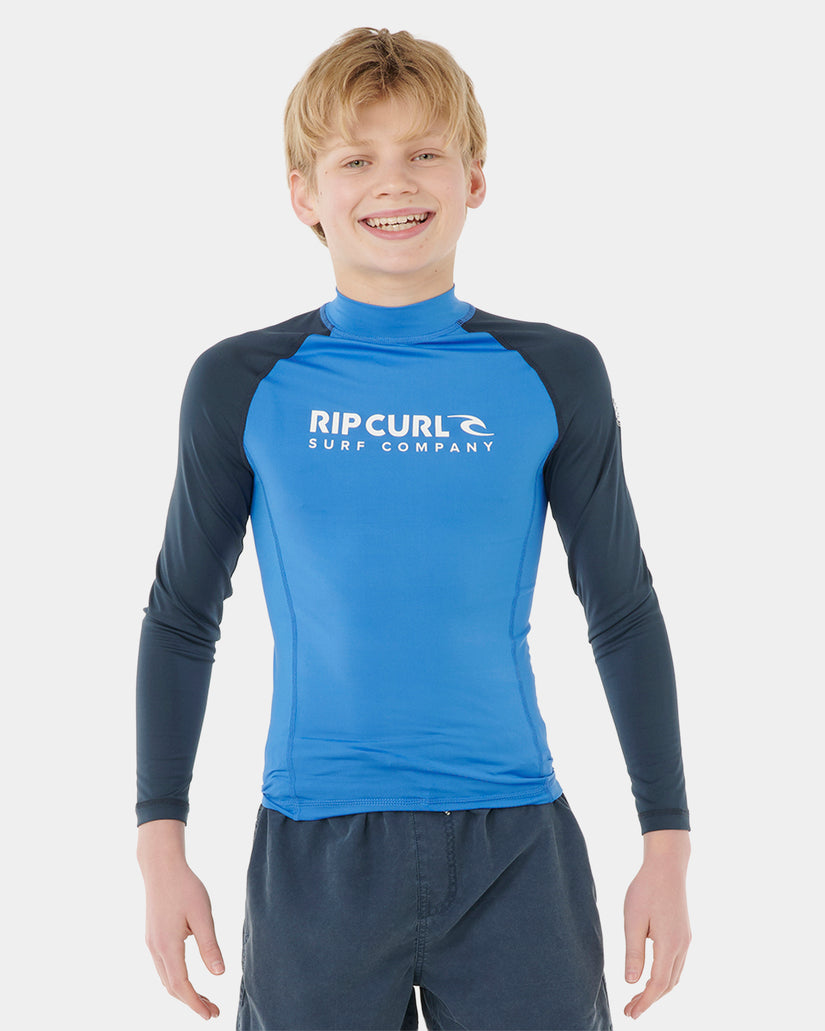 Boys 8-16 Sock UPF Long Sleeve Rash Vest