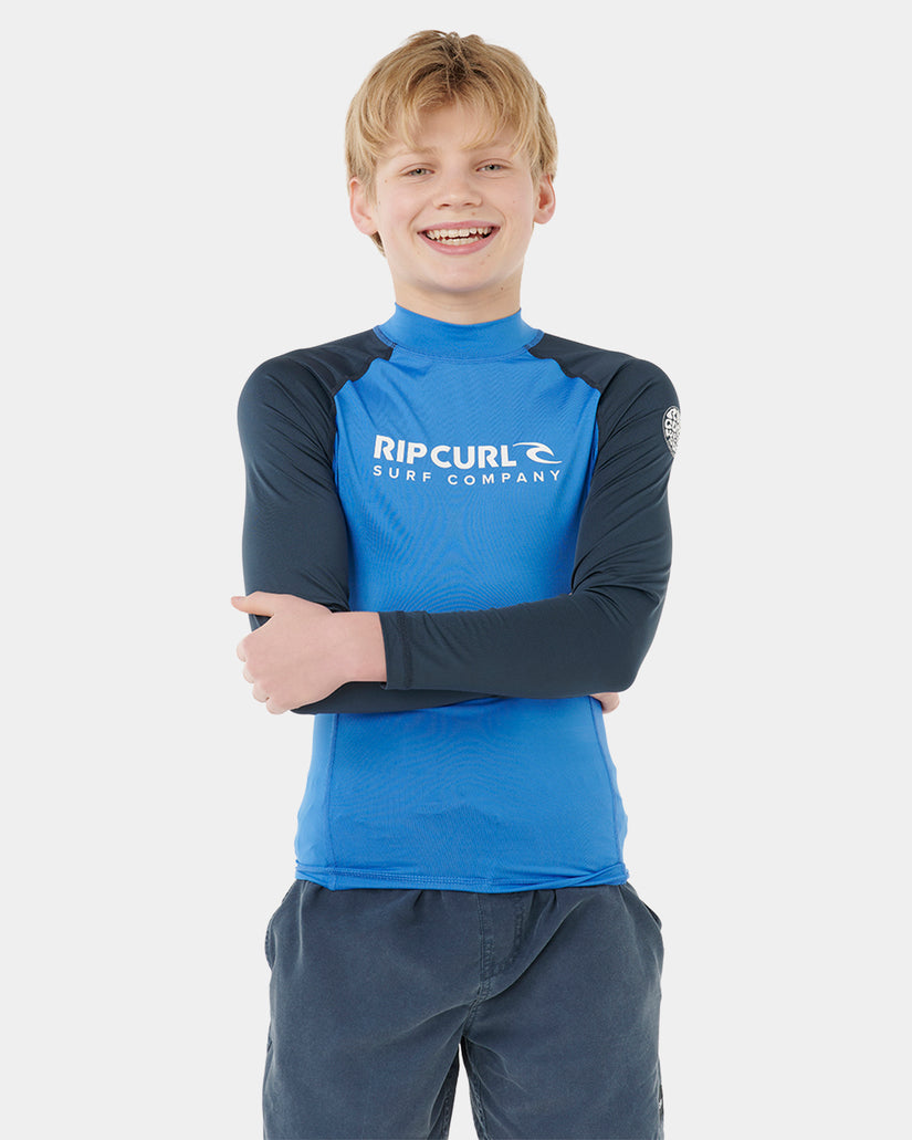 Boys 8-16 Sock UPF Long Sleeve Rash Vest