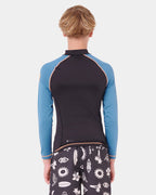 Boys 8-16 Shock UPF Long Sleeve Rash Vest