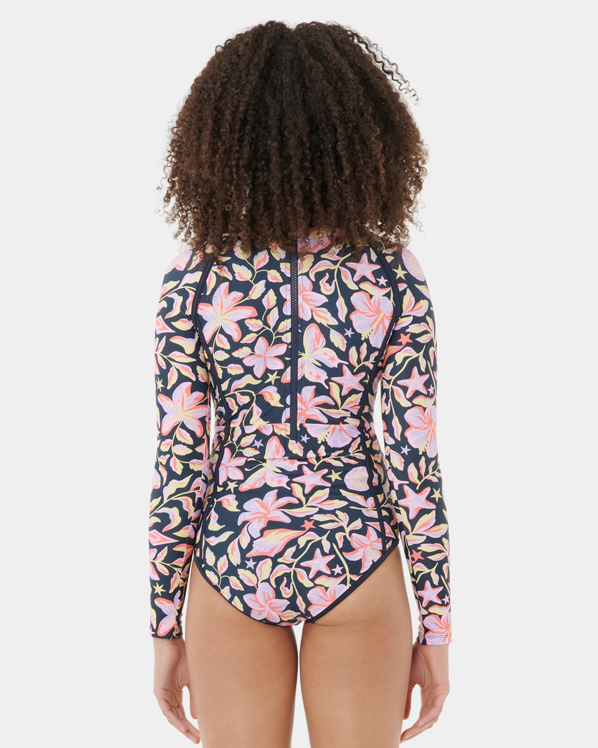Girls 8-16 Sunset Skies Long Sleeve One Piece