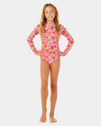 Girls 8-16 Sunshine UPF Long Sleeve Rash Vest
