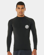 Mens Icons UPF 50+ Brushed Long Sleeve Rash Vest