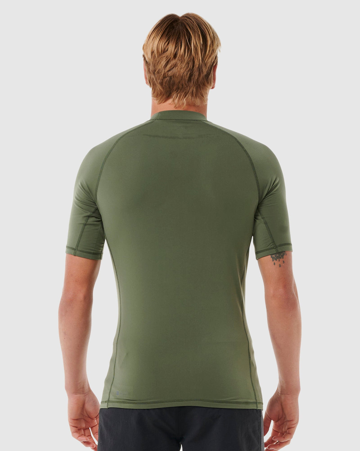 MENS ICONS UPF BRUSHED SHORT SLEEVE RASH VEST