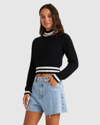 Womens Varsity Crew Neck