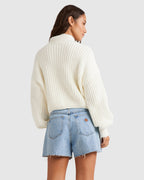 WOMENS CABLES SWEATER
