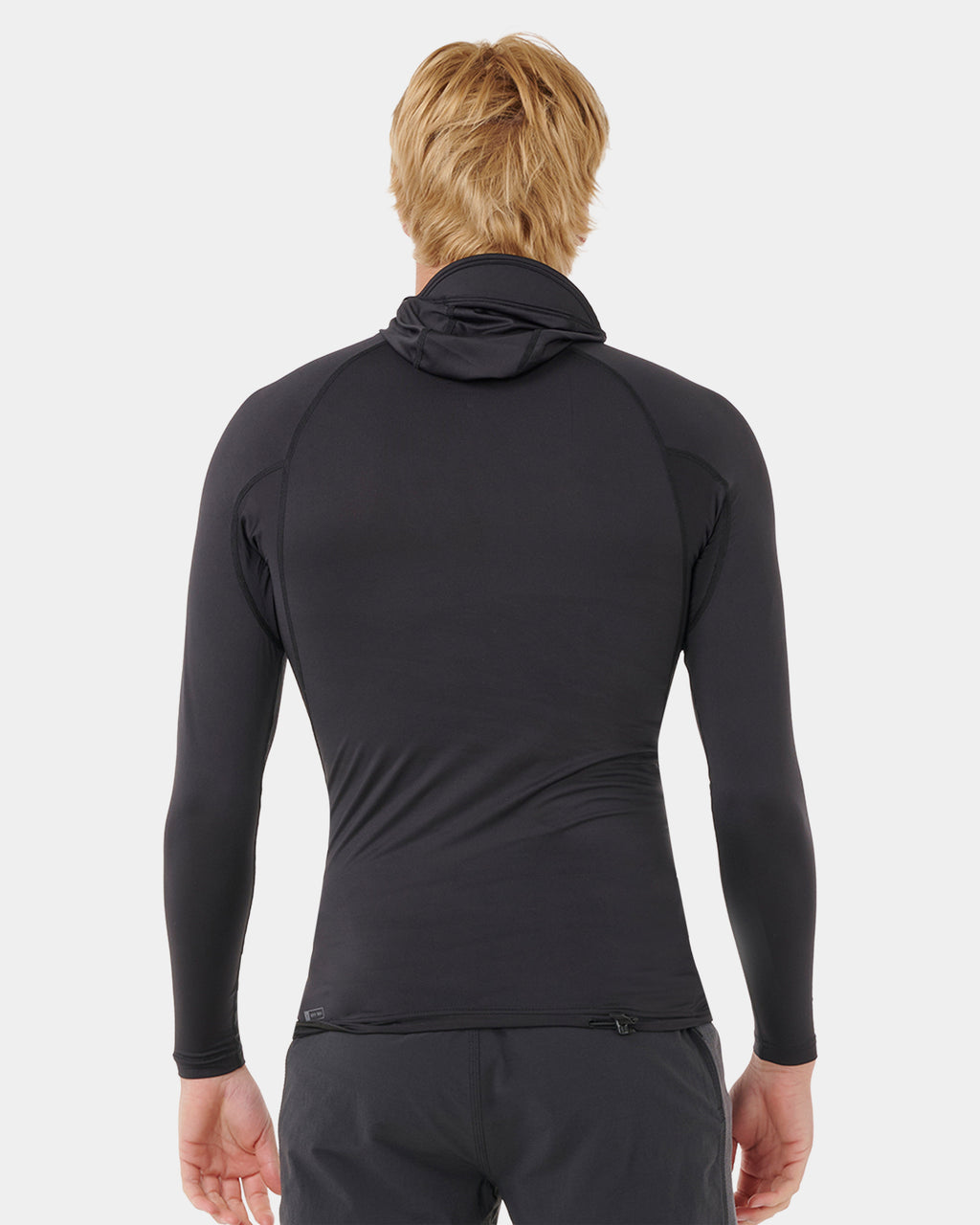 Mens Search UPF Performance Hood Long Sleeve Rash Vest