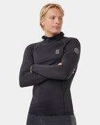 Mens Search UPF Performance Hood Long Sleeve Rash Vest