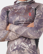 Mens Search UPF Performance Hood Long Sleeve Rash Vest