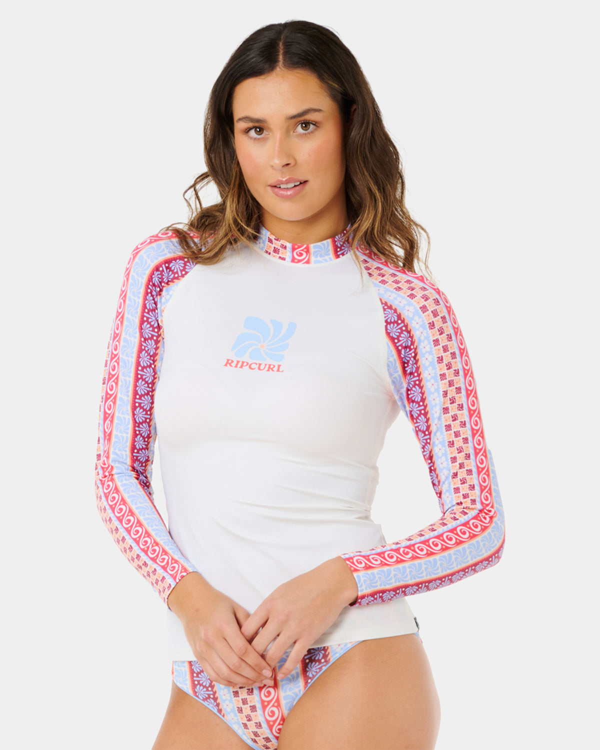 Womens Coastal Instinct UPF Long Sleeve Rash Vest