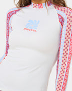 Womens Coastal Instinct UPF Long Sleeve Rash Vest