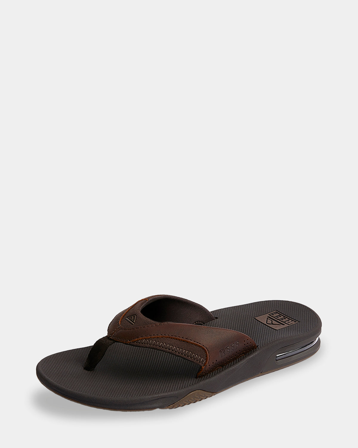 MENS LEATHER FANNING THONGS