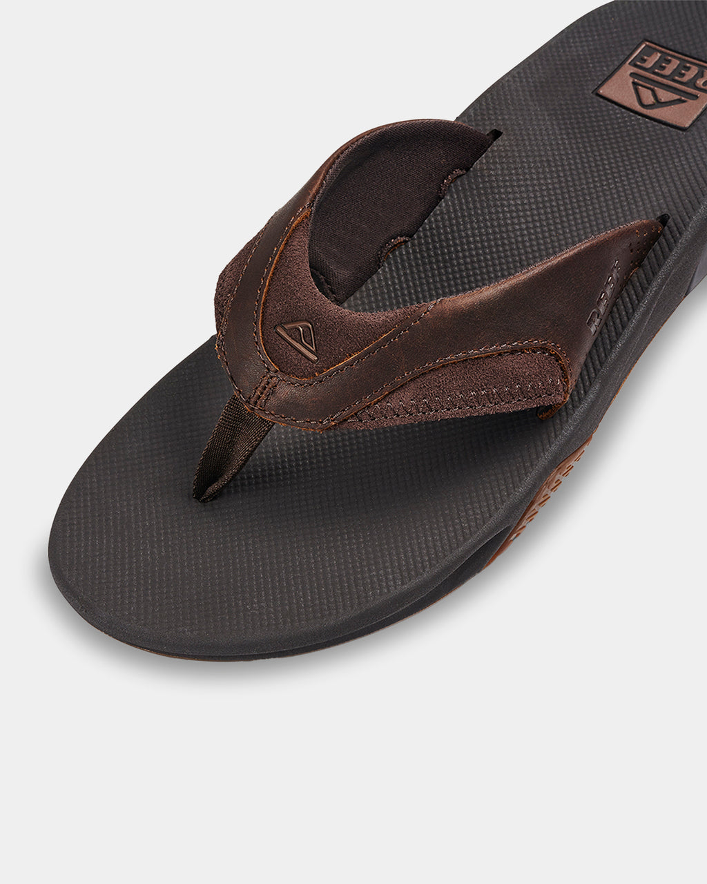 MENS LEATHER FANNING THONGS
