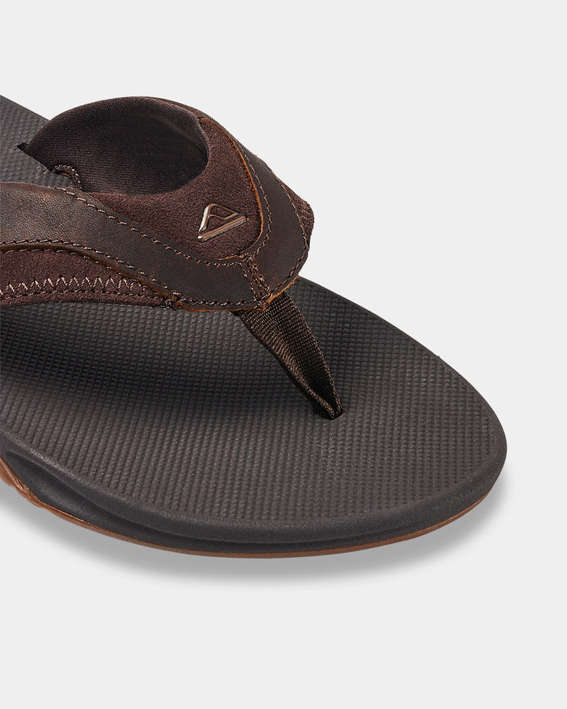 MENS LEATHER FANNING THONGS