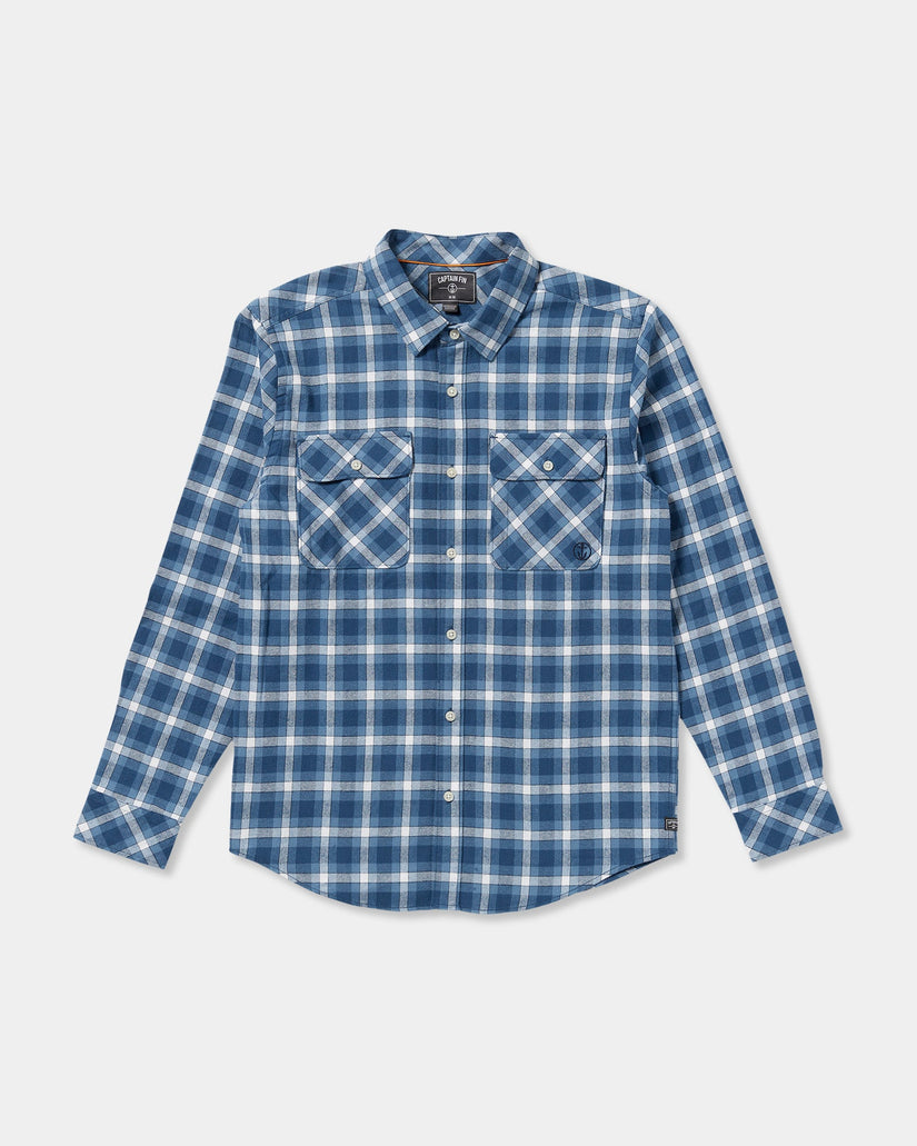 MENS NIGHT RAID FLANNEL LONG SLEEVE SHIRT