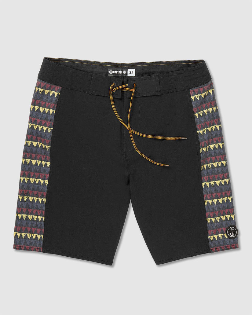 MENS CAPTAIN KEYHOLE TRIBES BOARDSHORTS
