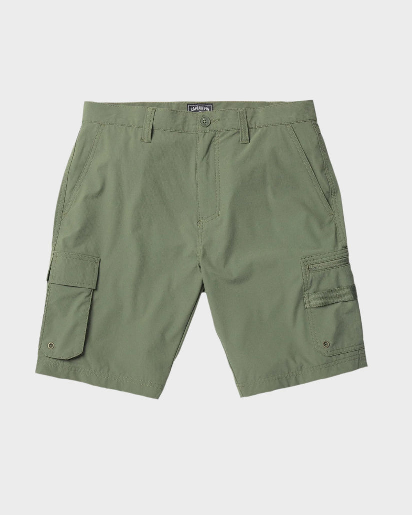 Mens Big Story Fish Hybrid Shorts