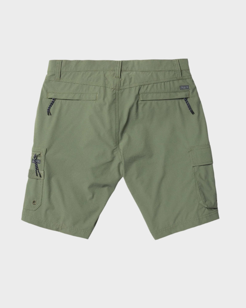 Mens Big Story Fish Hybrid Shorts
