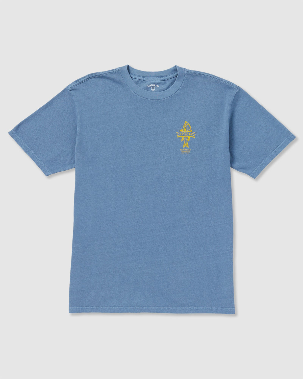 MENS CAP FISH HOUSE SHORT SLEEVE T-SHIRT