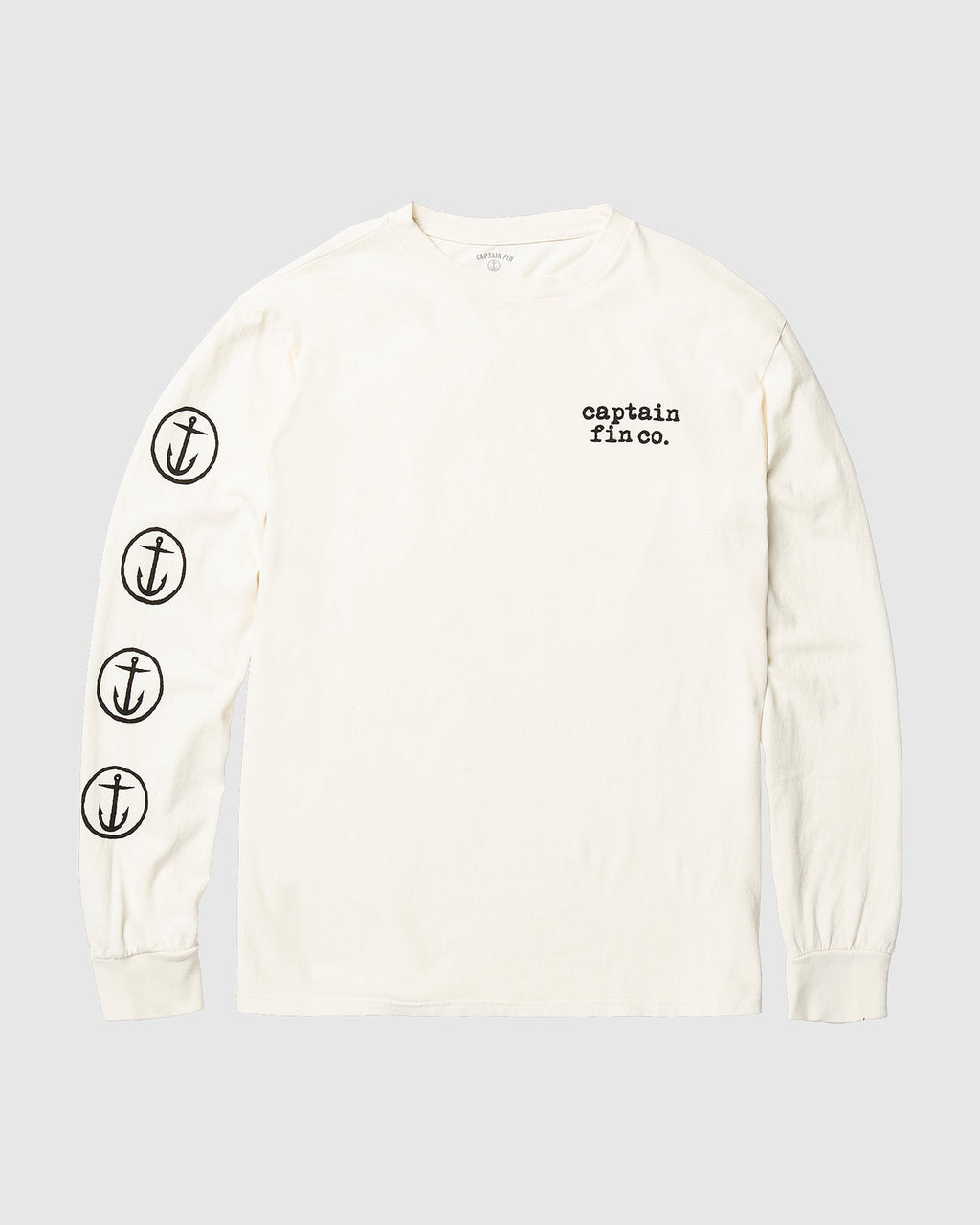 MENS ANCHOR LONG SLEEVE T-SHIRT