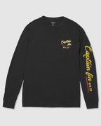 MENS SLICK SLIDE LOGO LONG SLEEVE T-SHIRT