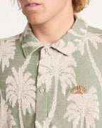 Mens Palm Fall Short Sleeve Shirt