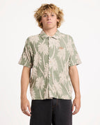 Mens Palm Fall Short Sleeve Shirt