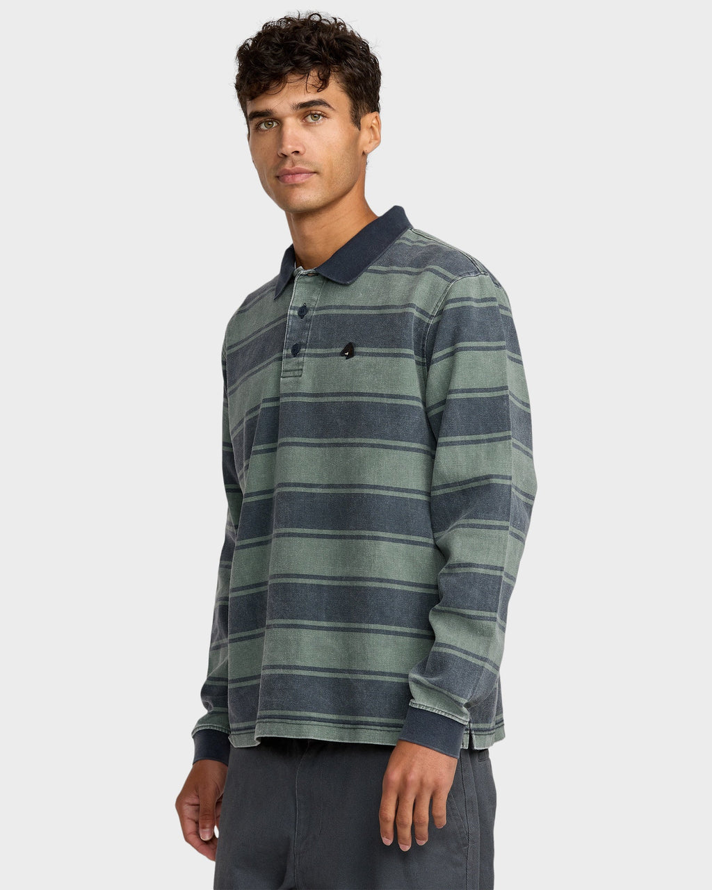 Mens Ksl Polo Long Sleeve Shirt